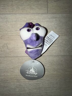 Disney Purple Fear Create Your Own Headband plush NWT